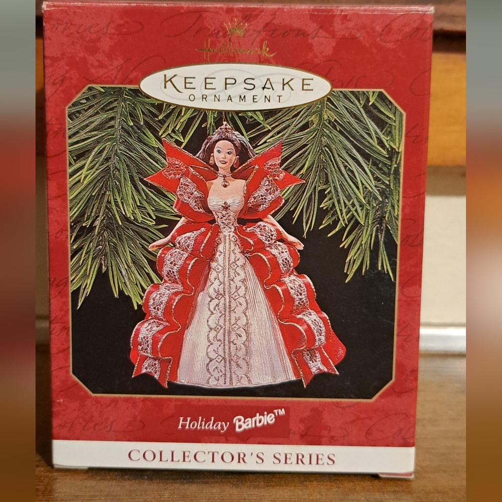 Hallmark Keepsake Holiday Barbie Ornament Dated 1997 New Collector's Series